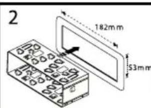 Renkforce RFARA300 - A) installation dans le réceptacle radio - 2