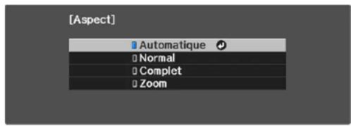 [Aspect] Automatique Normal Complet Zoom
