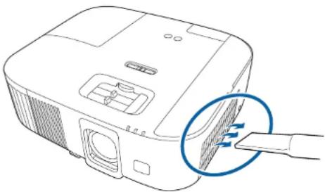 EPSON EHTW6250 - Nettoyage des filtres à air et des grilles d'entrée d'air - 1