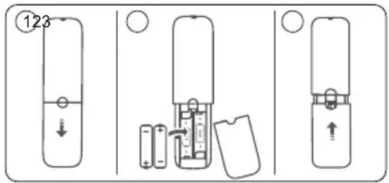 Renkforce RFSB301 - Replacing the remote control battery - 1