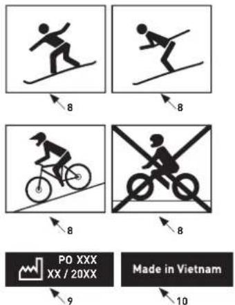 EVOC Trail Pro - EXPLANATION OF PICTOGRAPHS AND SYMBOLS - 4