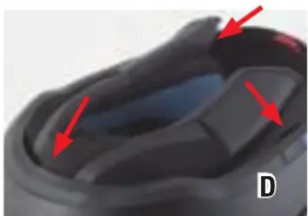 SHARK EVOES - REPLACING THE INTERIOR PADDING - 4
