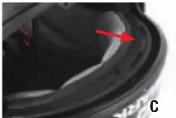 SHARK EVOES - REPLACING THE INTERIOR PADDING - 3