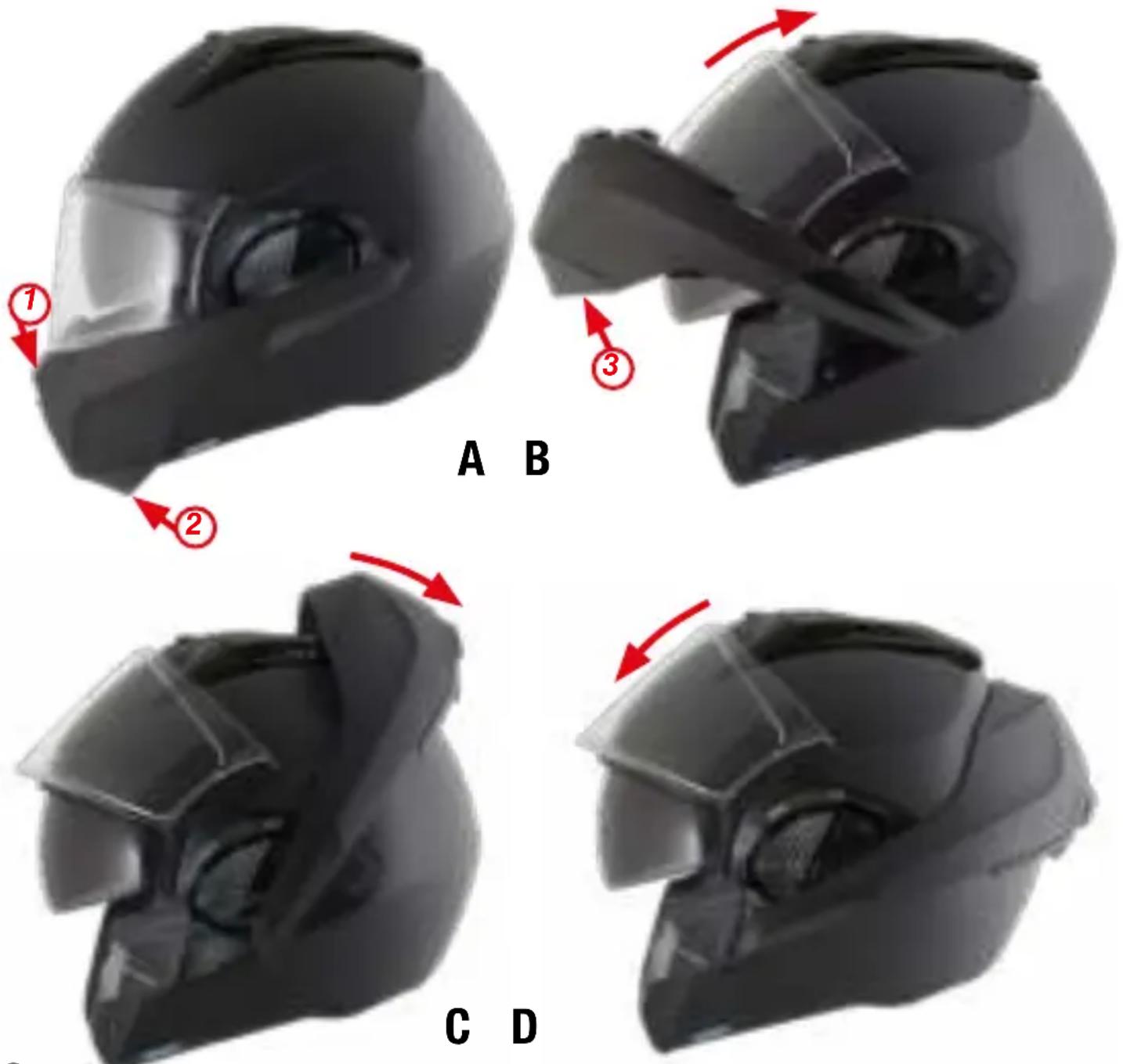 SHARK EVOGT - FULL FACE/OPEN FACE - 2
