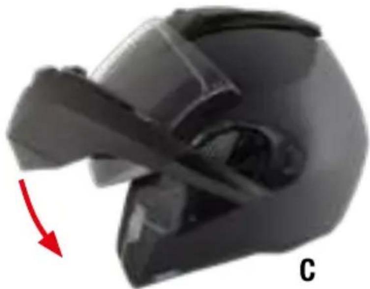 SHARK EVOGT - METTERE IL CASCO - 2