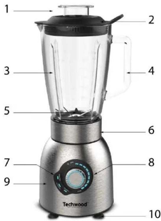 TECHWOOD TBLI360 - Connaitre son appareil - 1