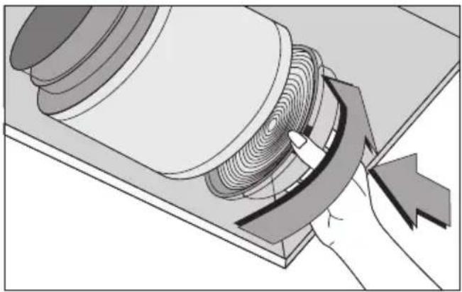 BEKO BHCA94640BH - Austausch des kohlefilters - 1