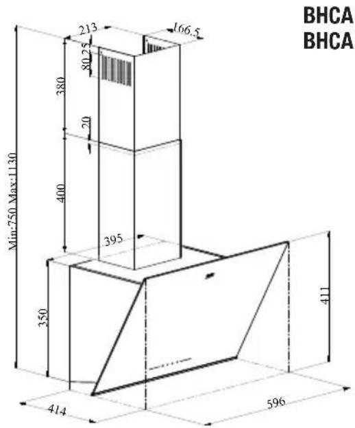 BEKO BHCA94640BH - Aspeto geral - 2
