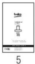 BEKO BHCA94640BH - Aksesorët e montimit - 4