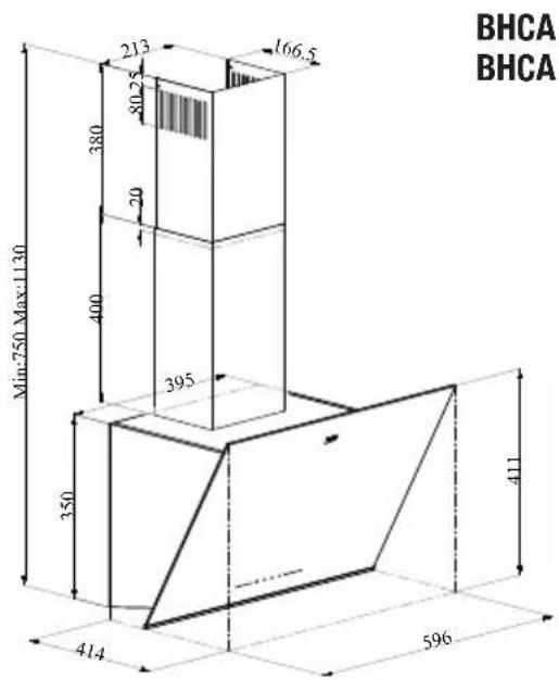 BEKO BHCA94640BH - Aspect general - 2