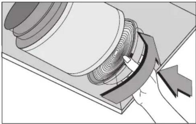 BEKO BHCA94640BH - Sustitución de los filtros de carbón - 1