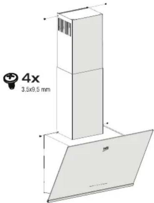 BEKO BHCA94640BH - Montimi i pajisjes - 1