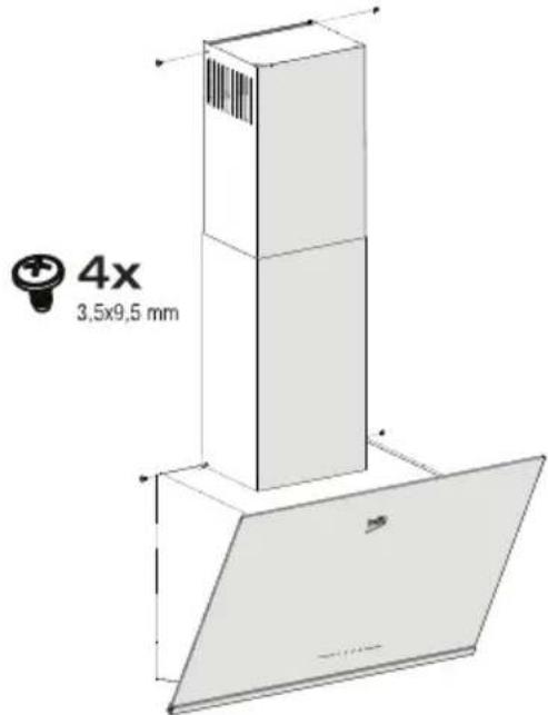 BEKO BHCA94640BH - Instalarea aparatului - 1
