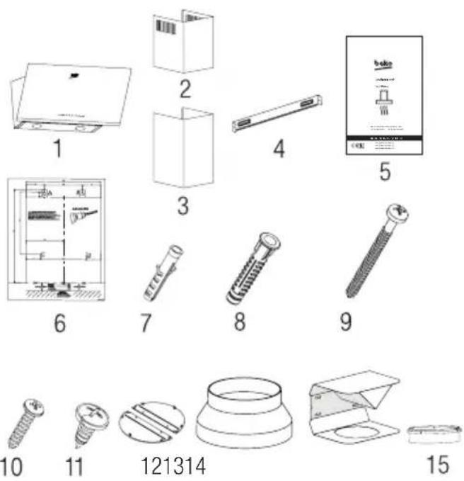 BEKO BHCA94640BH - (Slika 6) - 1