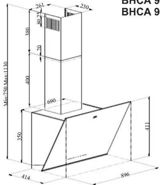BEKO BHCA94640BH - Общ външен вид - 3