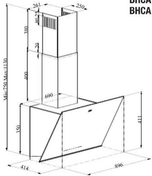 BEKO BHCA94640BH - Apariencia general - 3