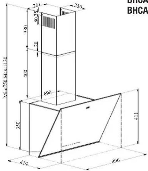 BEKO BHCA94640BH - General appearance - 3