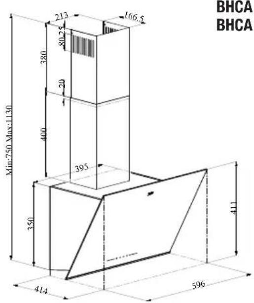 BEKO BHCA94640WH - Données techniques - 1