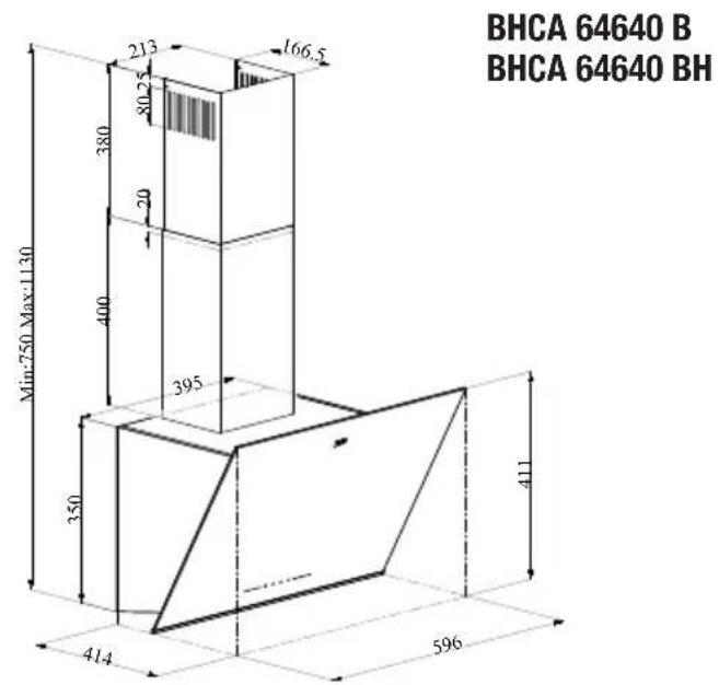 BEKO BHCA94640WH - Aspect general - 2