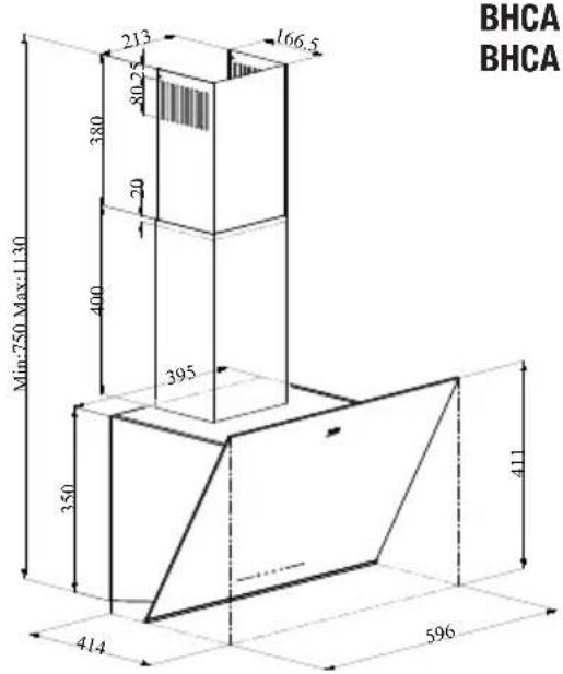 BEKO BHCA94640WH - Apariencia general - 2