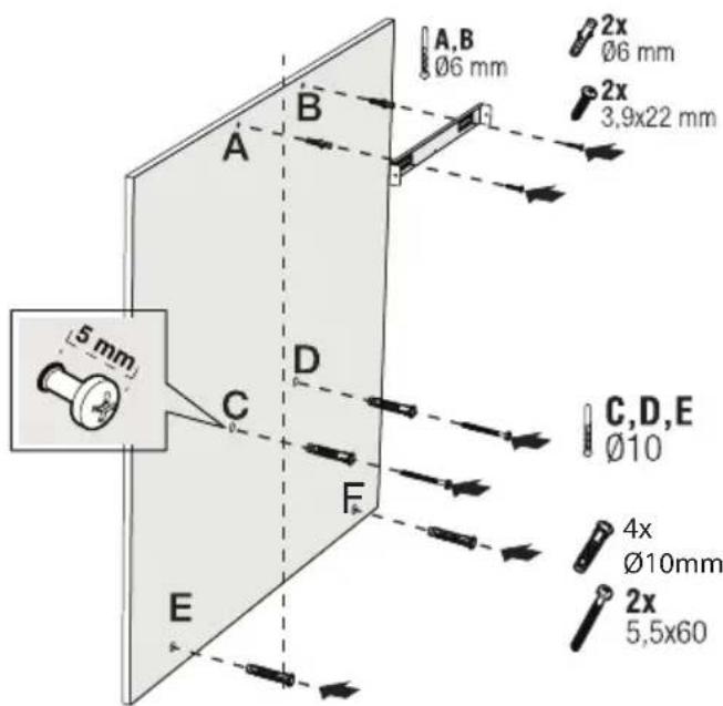 BEKO BHCB91632X - Wandmontage - 1