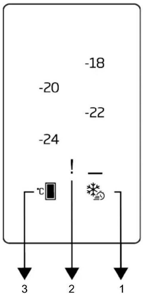 BEKO B3RMFNE314XB - Ovládací panel produktu - 1