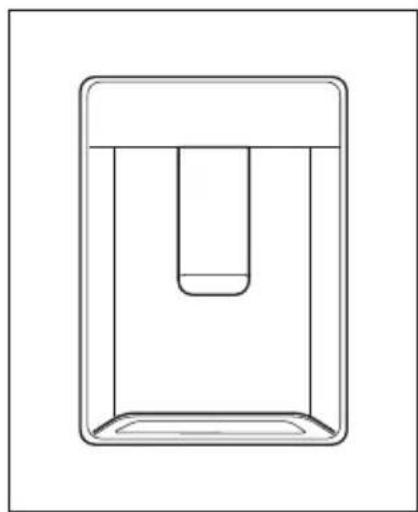 BEKO RSNE445E33XN - Διανομέας νερού (σε ορισμένα μοντέλα) - 1