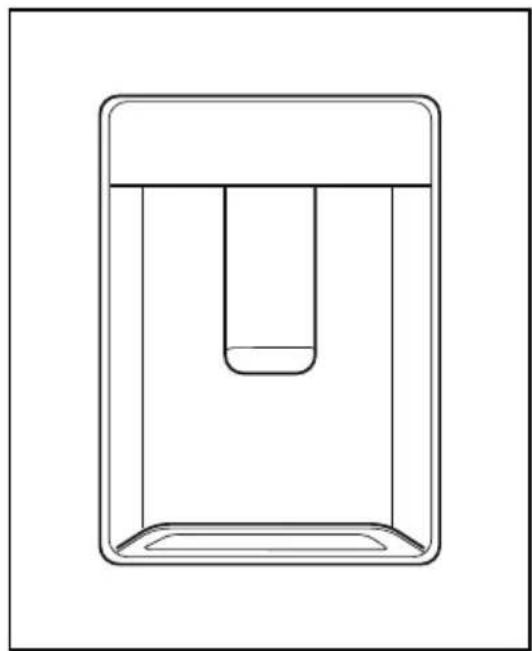 BEKO RSNE445E33XN - Uso del dispensador de agua - 1