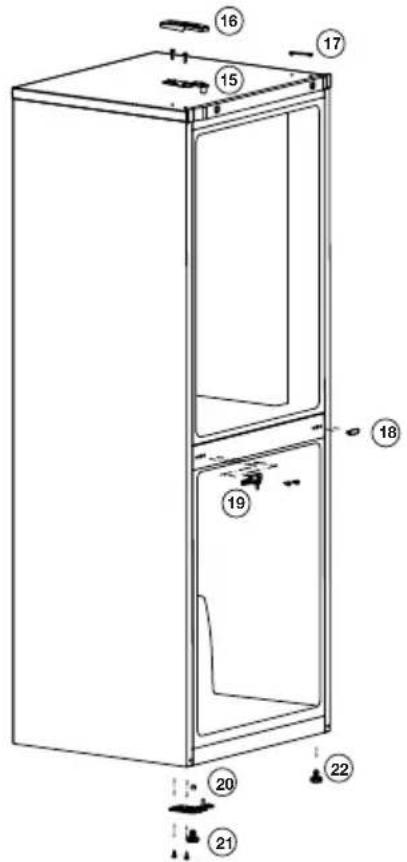 BEKO RCHE300K31SN - Reversing the doors - 3