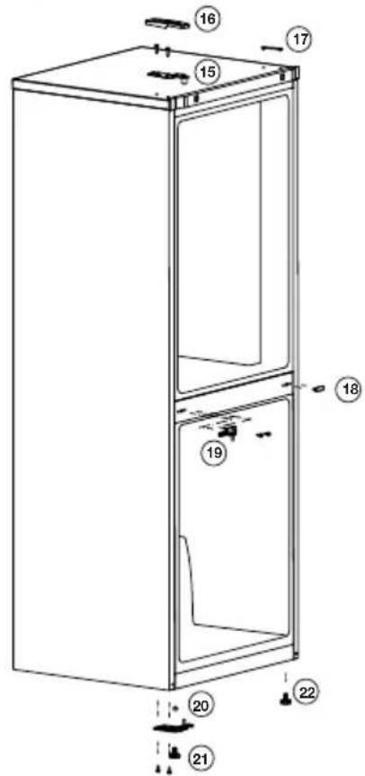 BEKO RCHE300K31SN - De deuren omkeren - 3