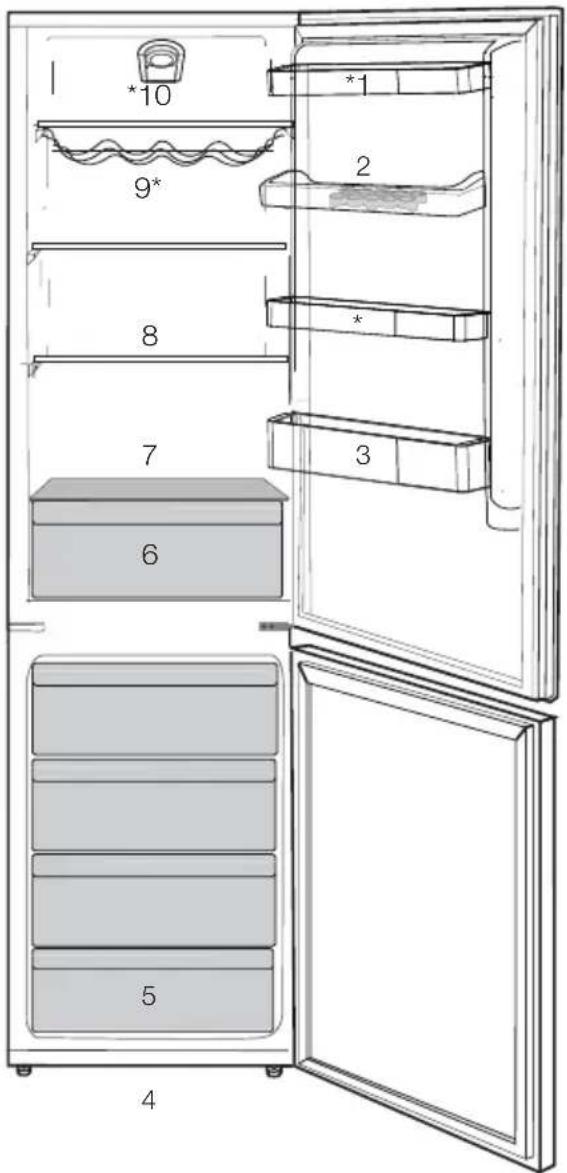 BEKO RCHE300K31SN - Ihr Kühlschrank - 1