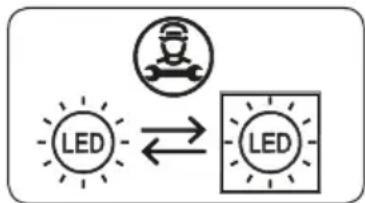 CONTINENTAL EDISON CEFC270NFBIX - Substituir a iluminação LED - 2