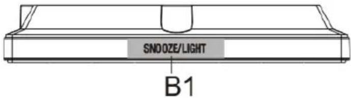SNOOZE/LIGHT B1
