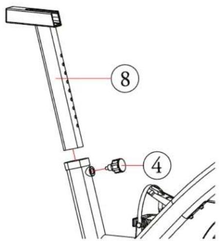 Bladez Fusion GSII - Étape 4 : FIXEZ le GUIDON. - 2
