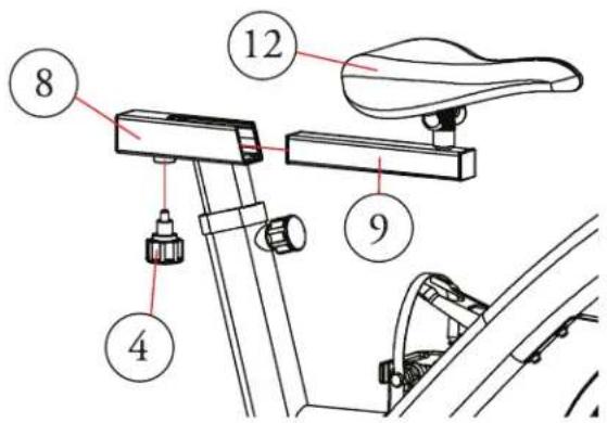 Bladez Fusion GSII - Étape 6 : assemblez la SELLE. - 1