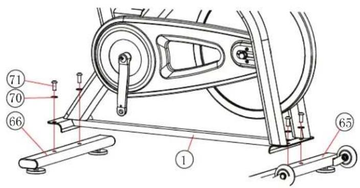 Bladez Fusion GSII - STEP 1: ASSEMBLE FRONT & REAR STABILIZER BARS - 1
