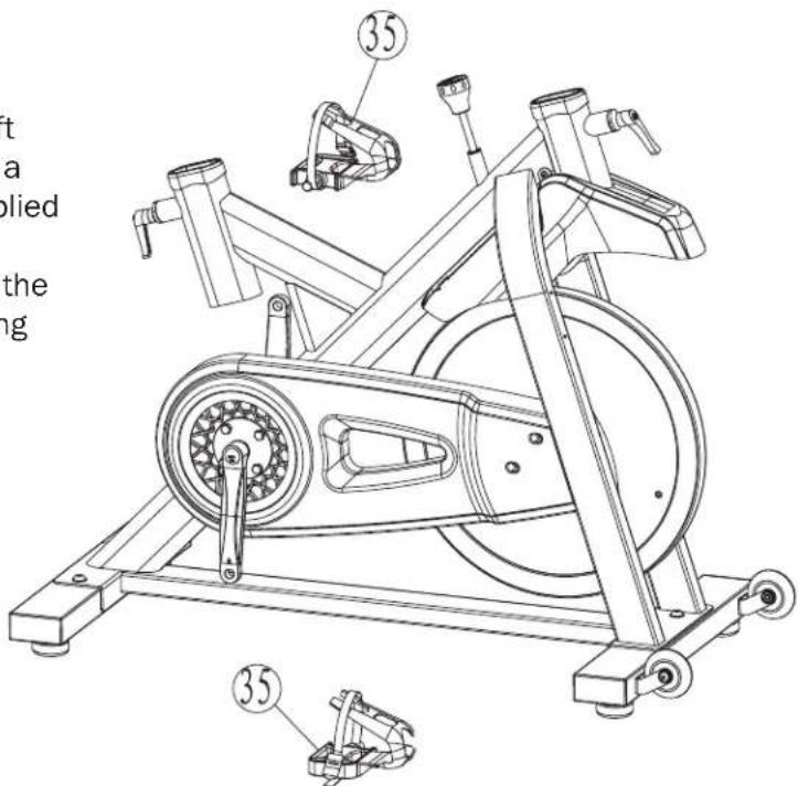 Bladez Master Mag - STEP 3 INSTALL PEDALS - 1