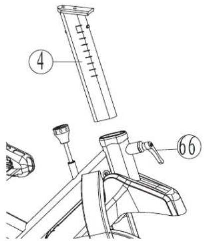 Bladez Master Mag - STEP 4 INSTALL THE HANDLEBAR POST - 1