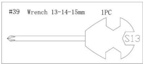 Bladez 200U - Washer 8mm 4PCS - 1