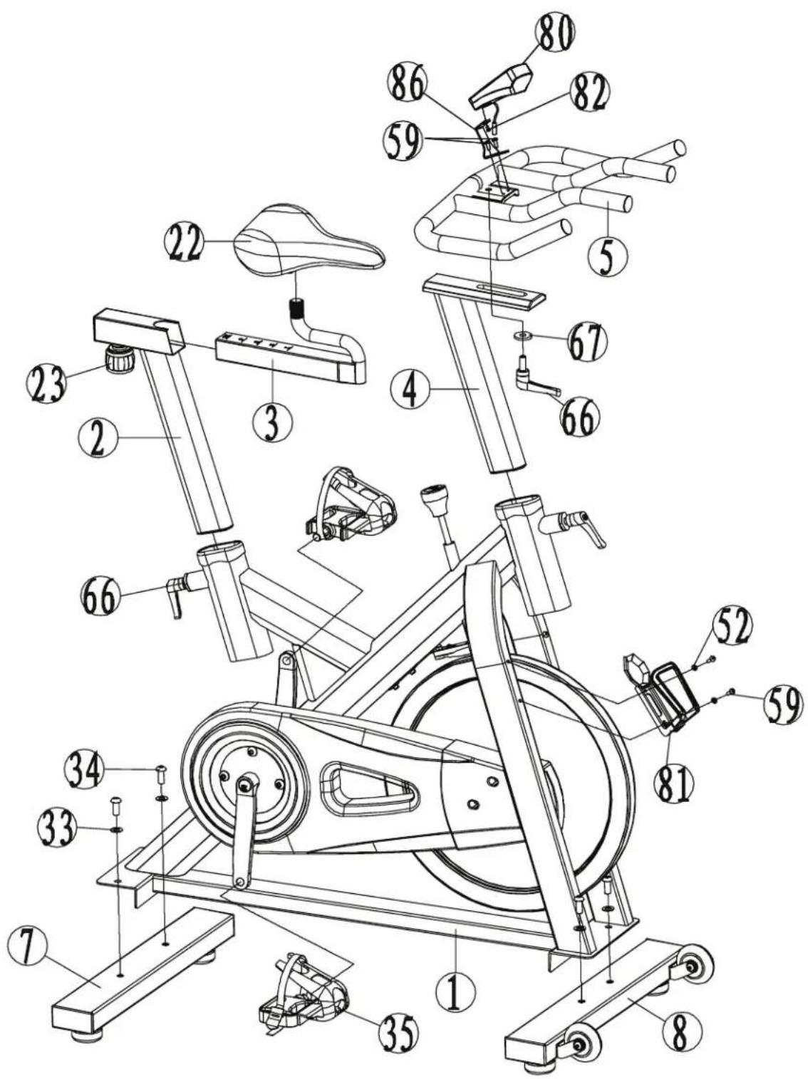 Bladez Master GS - ÉTIREMENTS DES MOLLETS ET DES TENDONS D'ACHILLE - 1