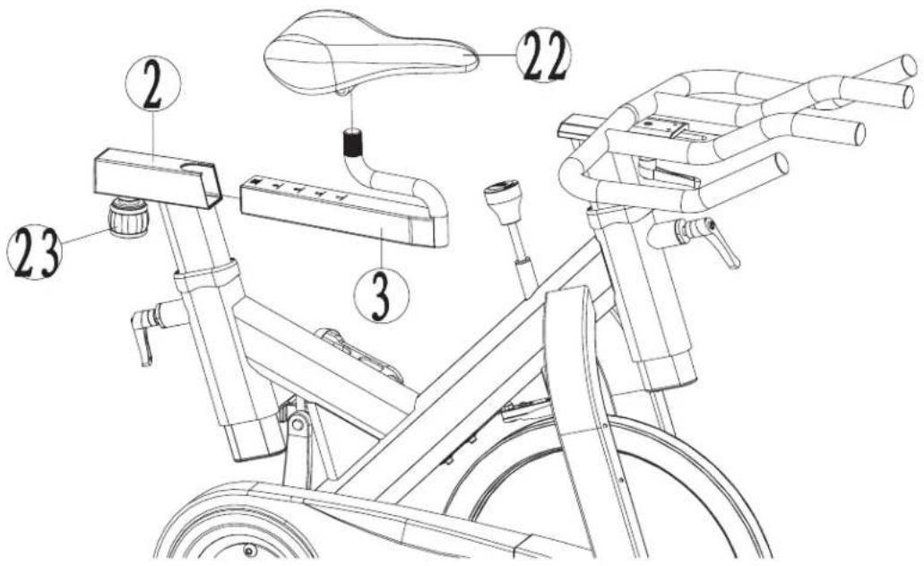 Bladez Master GS - Étape 6 assemblez la SELLE - 1