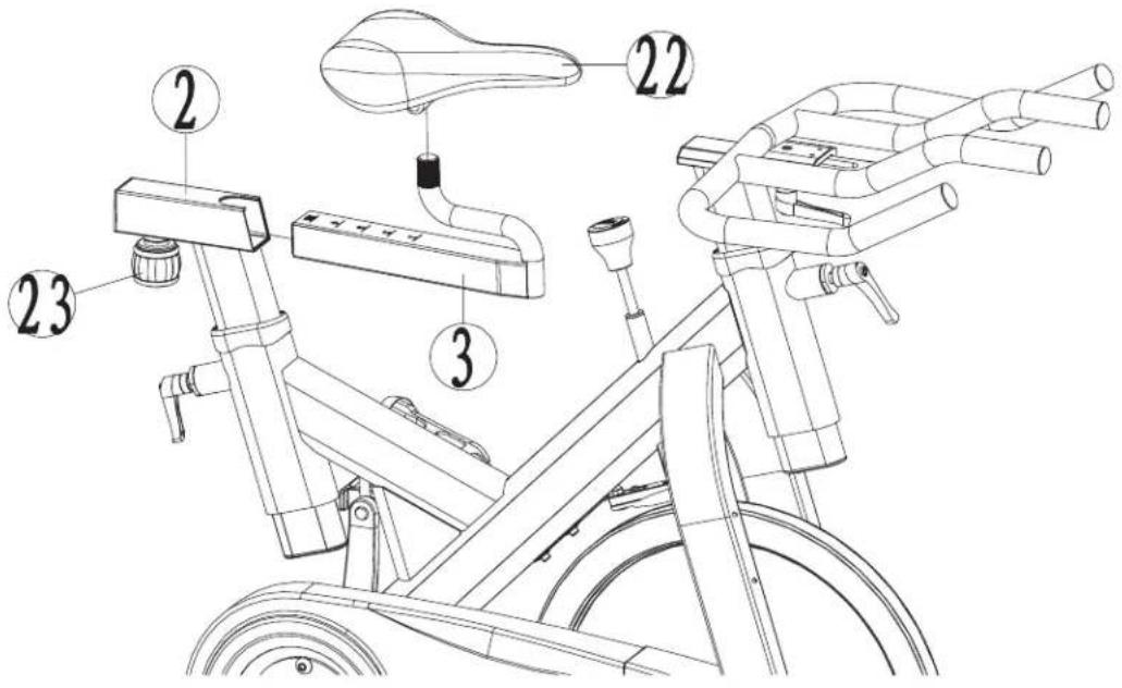 Bladez Master GS - STEP 6 ASSEMBLE THE SEAT - 1