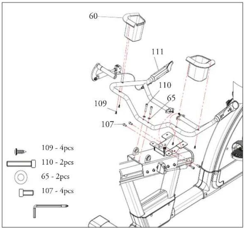 BH FITNESS S5RiB - Étape 8 - 1