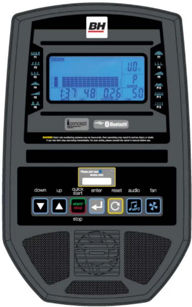 BH FITNESS S5RiB - PARTS LIST - 1