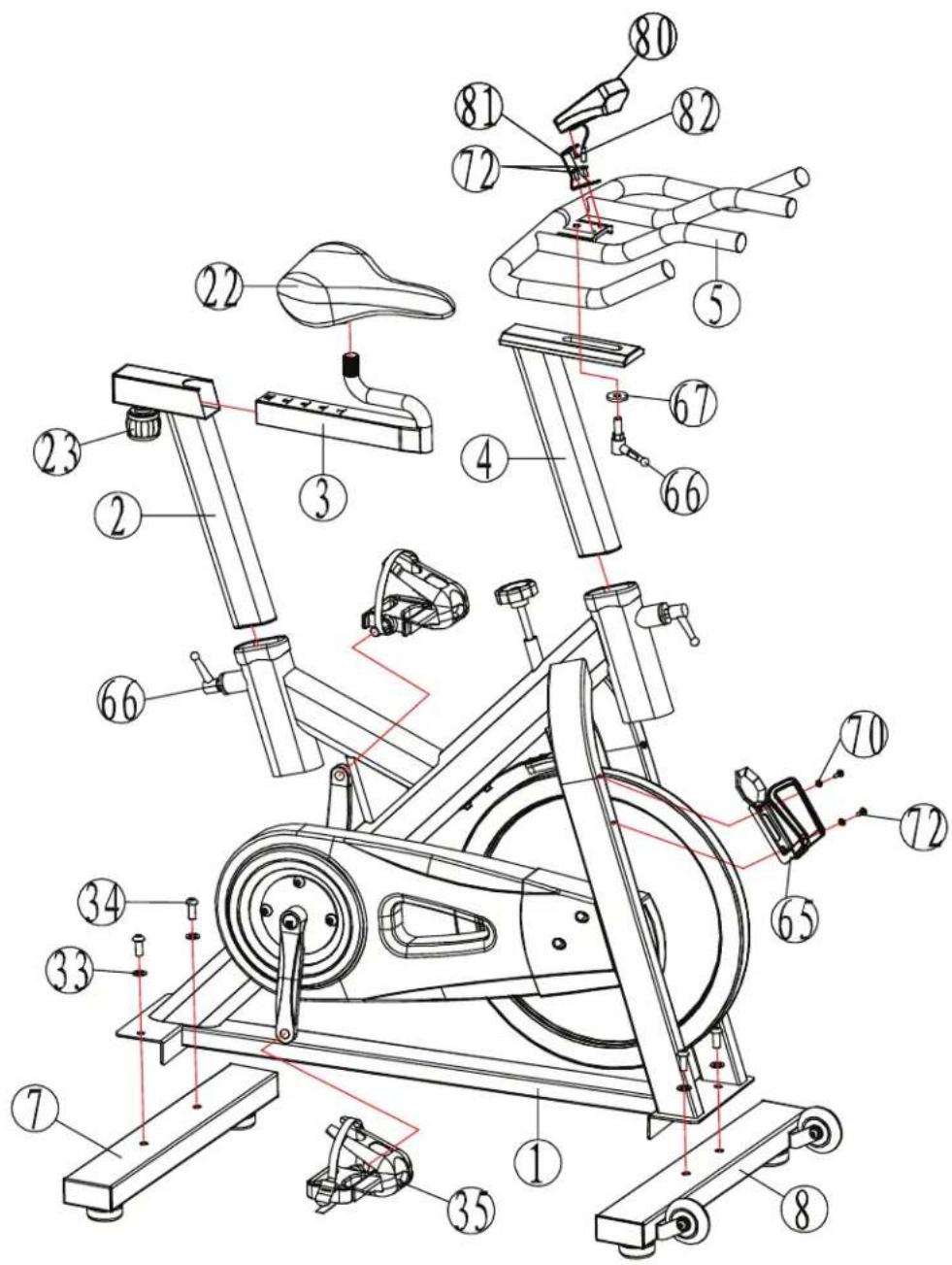 BH FITNESS S3IC - Calf/Achilles Stretches - 2