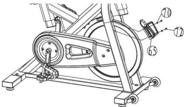 BH FITNESS S3IC - Étape 6 assemblez la SELLE - 3