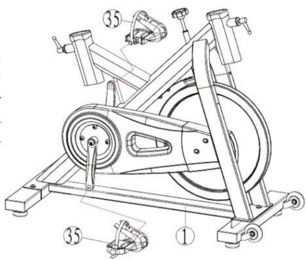 BH FITNESS S3IC - Étirements des mollets et des tendons d'achille - 3