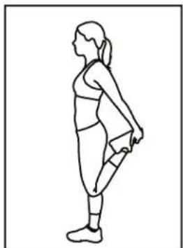 BH FITNESS LK700U Core - Quadriceps Stretch - 4