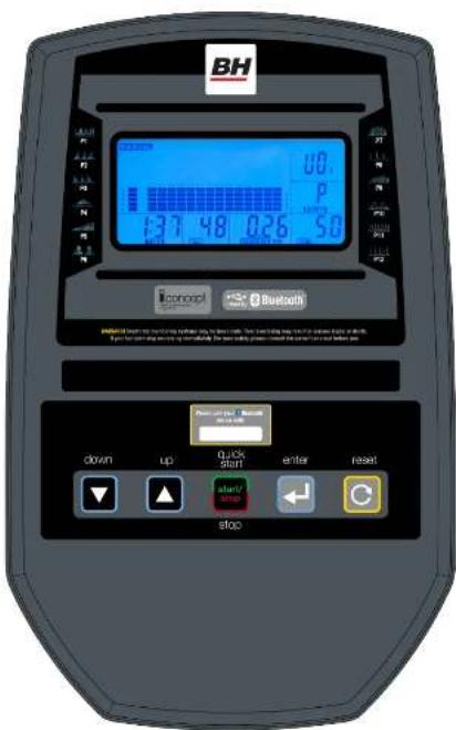 BH FITNESS S1UiB - PARTS LIST - 1