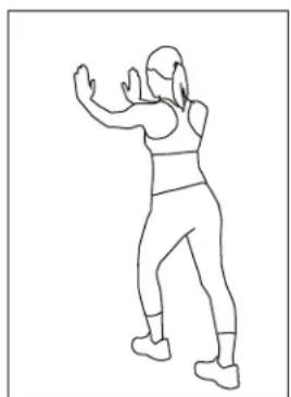 BH FITNESS LK700FB - Étirements des ischio-jambiers - 1